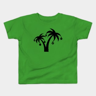 Christmas Palm Tree Kids T-Shirt